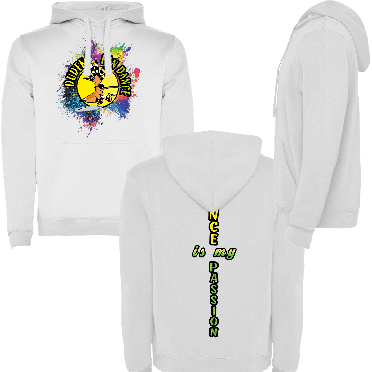 Bluza z kapturem z własnym nadrukiem - wariant 1